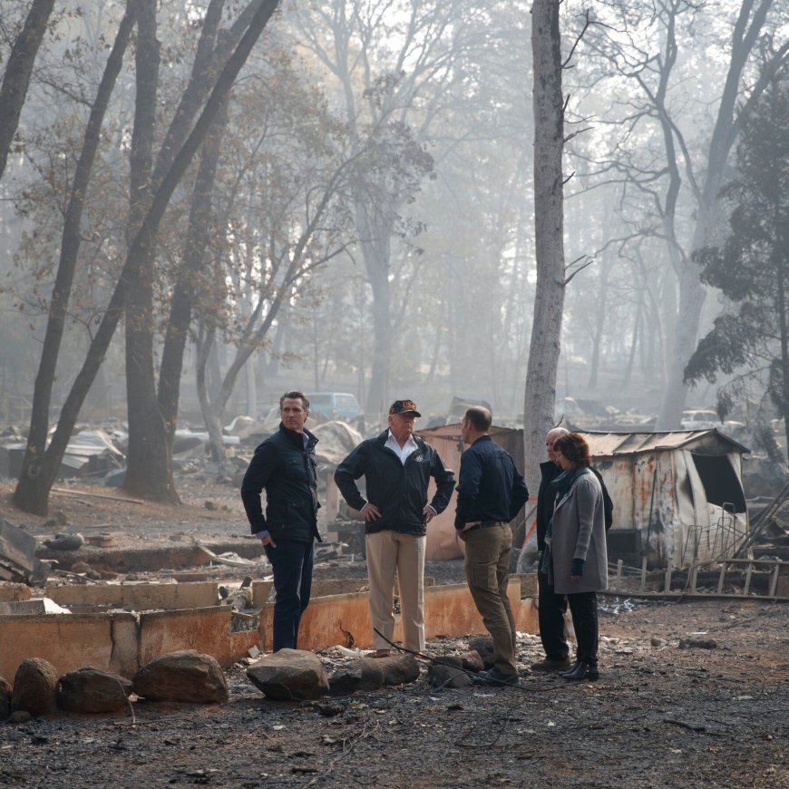 Trump Resisted Sending Aid After California Wildfires, Aides Say