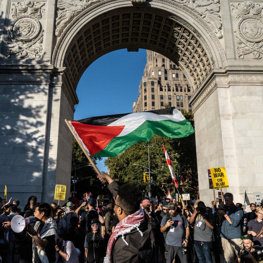 New York Marks the Oct. 7 Anniversary With Vigils and Pro-Palestinian Protests