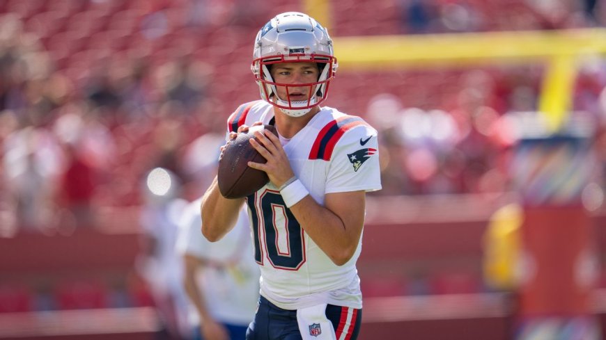 Source: Pats to start rookie QB Maye vs. Texans