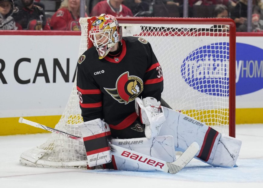 Senators sign Linus Ullmark to 4-year, $33 million extension: What it means for goalie market