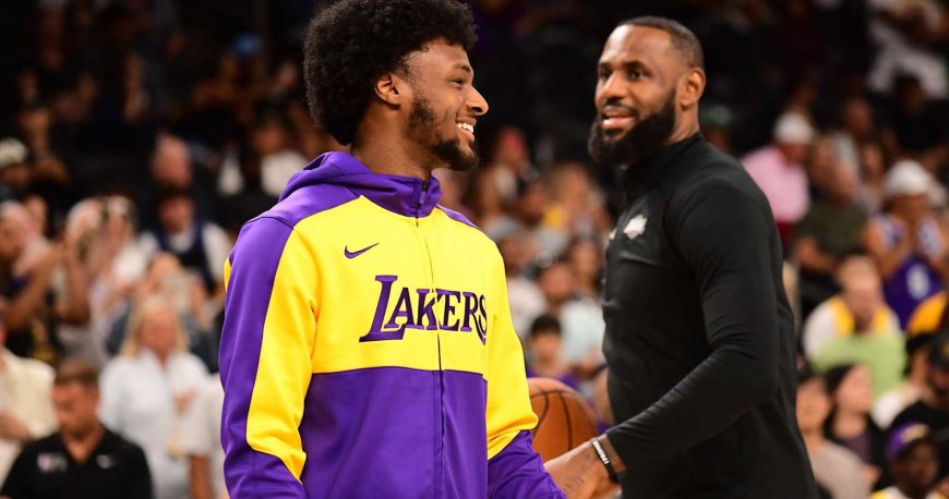 NBA Rumors: LeBron James, Bronny to Make Lakers Debut 'As Soon as Opening Night'