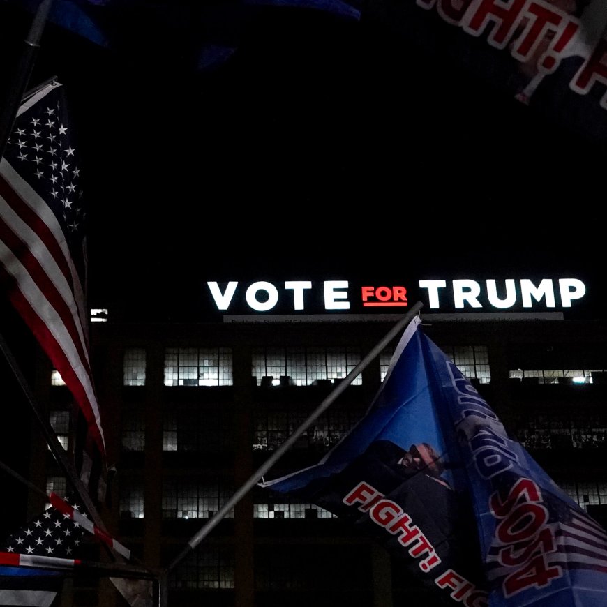 With 100-Foot-Wide Trump Sign, Sticker Mule Dives Into Politics