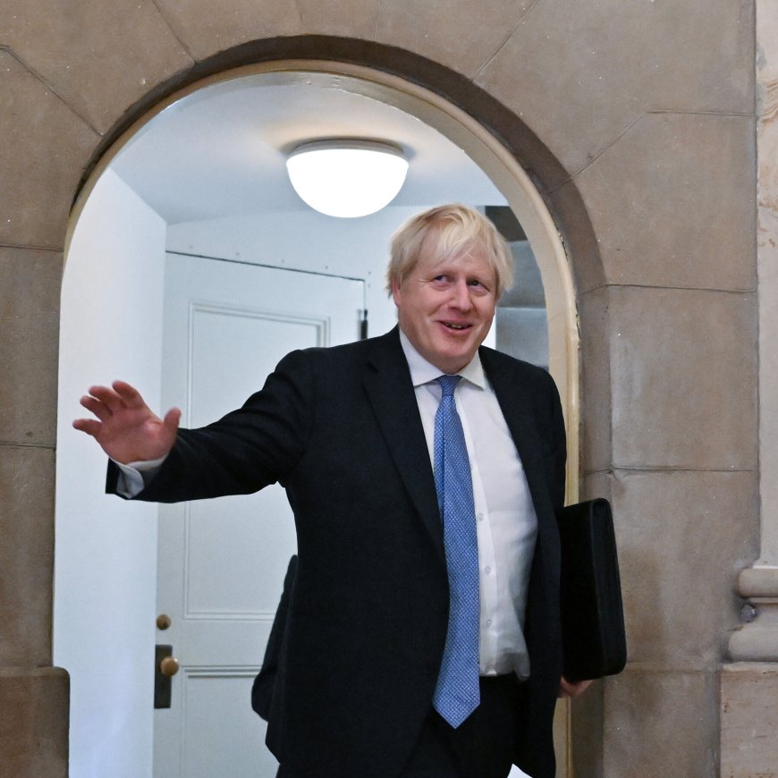 Boris Johnson Makes a Case for Trump’s Return, and Perhaps, His Own