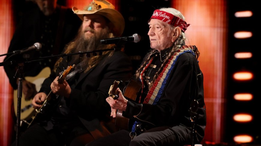 See Chris Stapleton Bring Out Surprise Guest Willie Nelson at ACL Fest