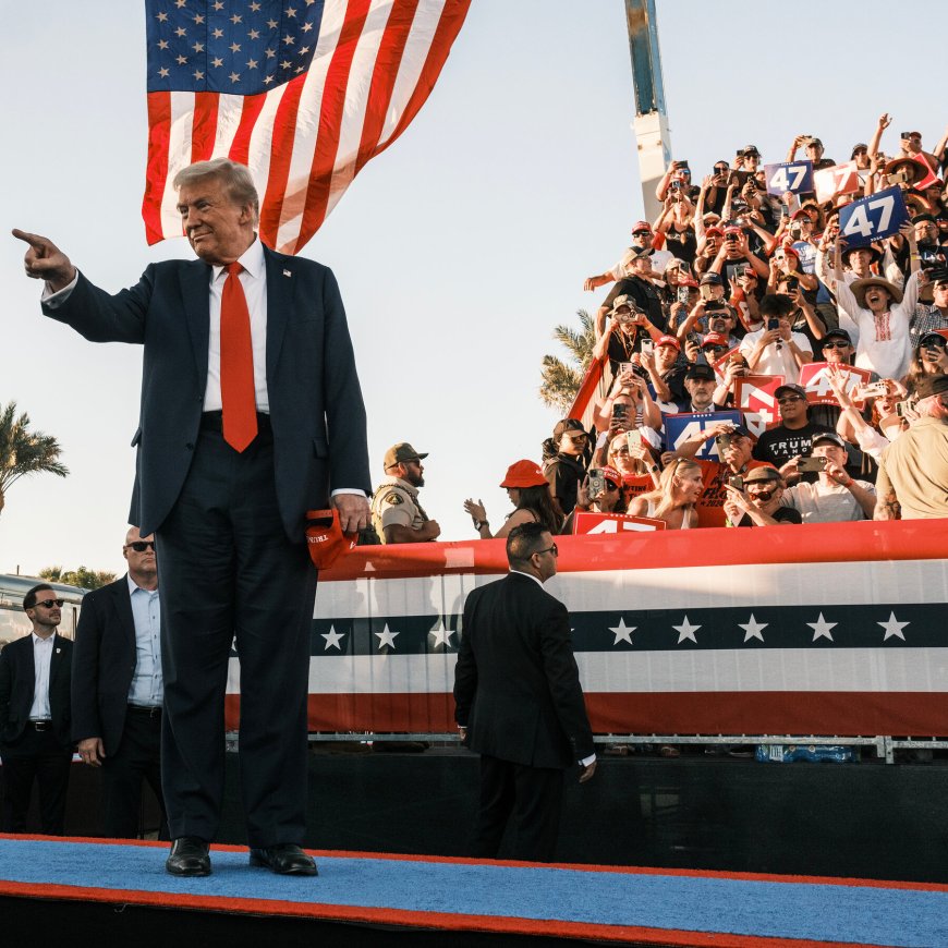 Trump Hits Coachella, Campaigning Once Again in a Blue State