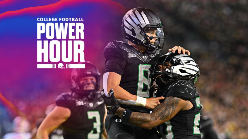 Week 7 Reactions: Oregon edges out Ohio State, USC is a joke & Clemson is a DAWG | College Football Power Hour