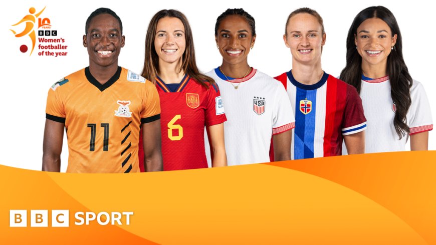 BBC Women's Footballer of the Year nominees revealed