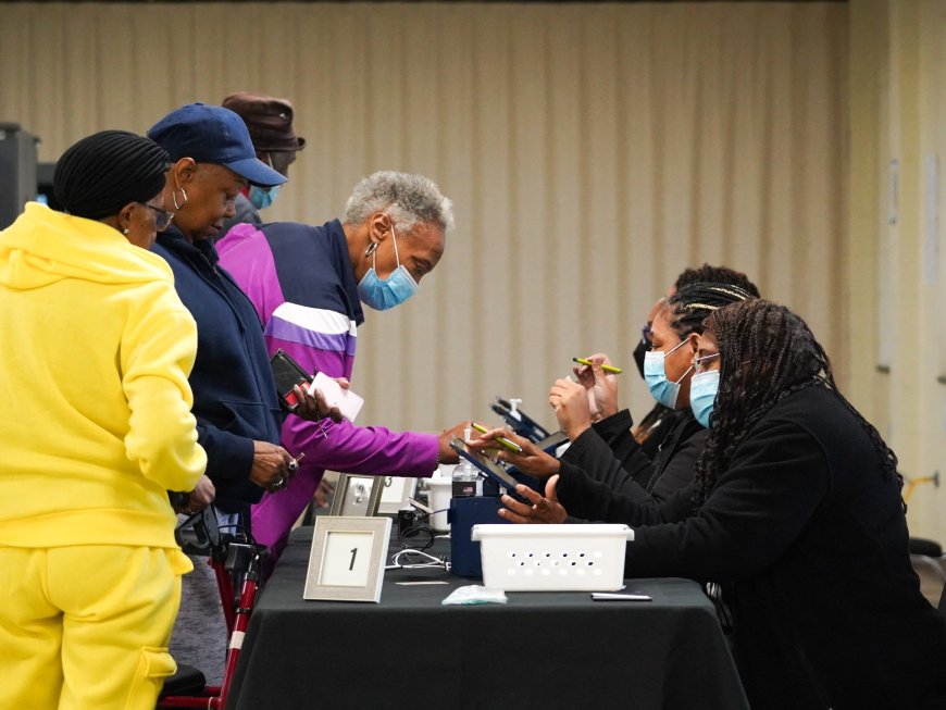 US state of Georgia reports record turnout on first day of early voting