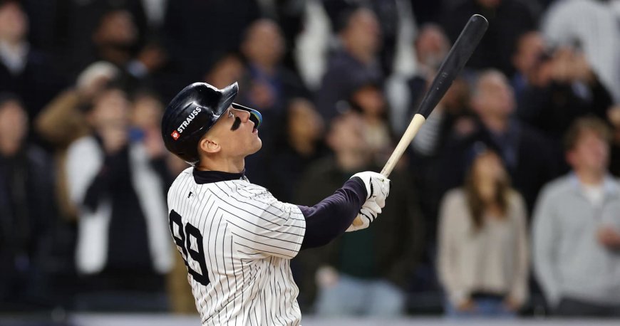 Aaron Judge Hits HR as Yankees Thrill MLB Fans By Taking 2-0 ALCS Lead vs. Guardians