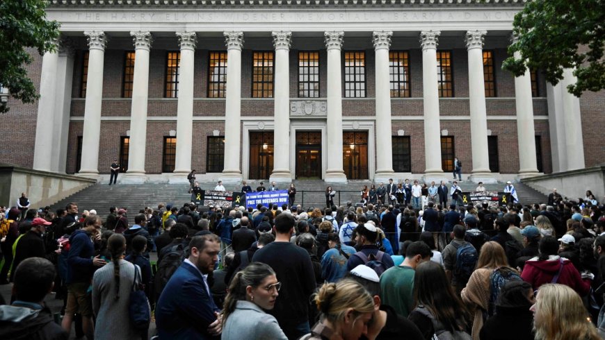 Harvard donations drop sharply in wake of criticism over Israel protests