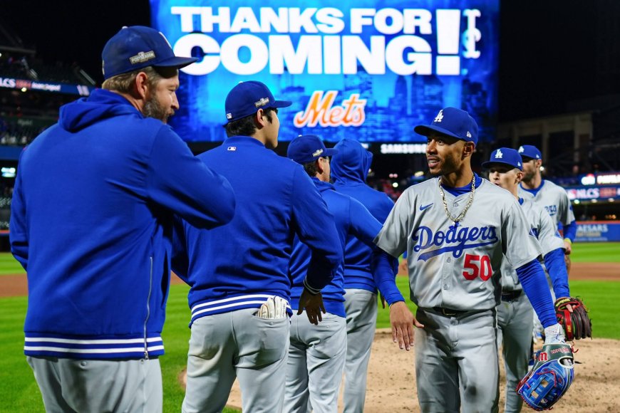 Dodgers dismantle Mets in NLCS Game 4 to move a win away from World Series