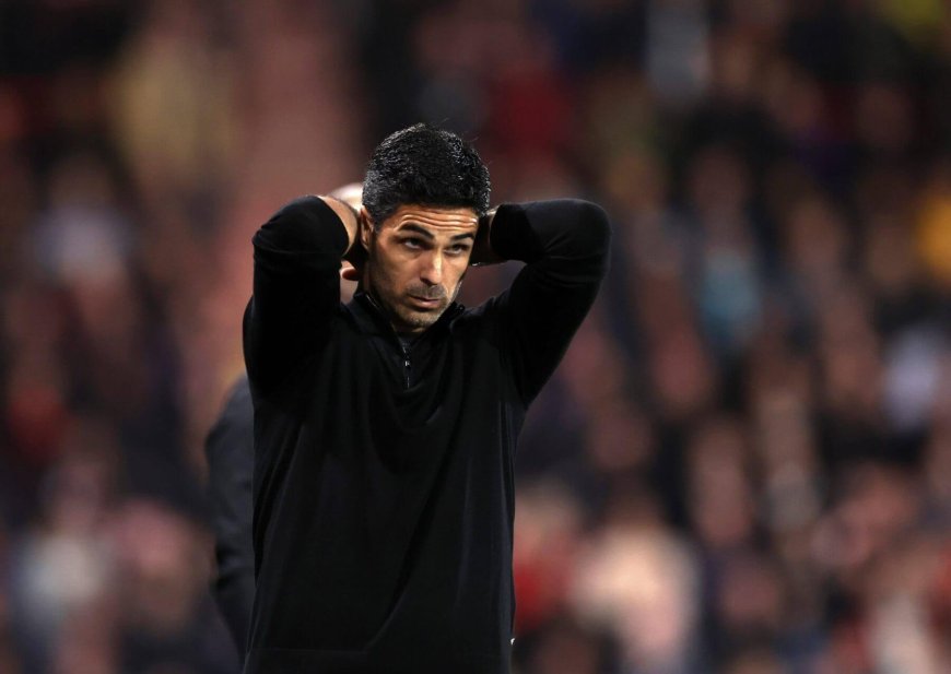 Mikel Arteta urges Arsenal to move forward after William Saliba's red card in Bournemouth defeat