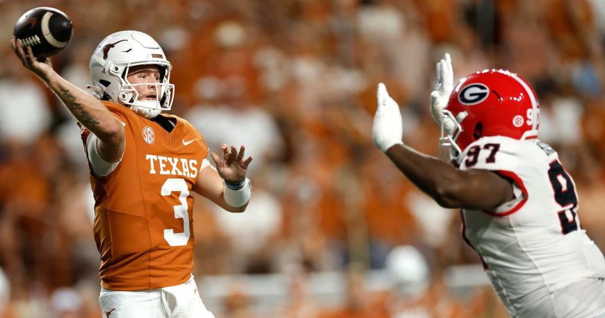 Quinn Ewers, No. 1 Texas Criticized By CFB Fans After Loss vs. Beck, No. 5 Georgia