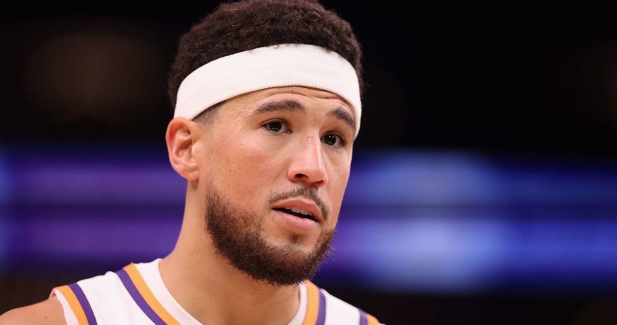 Devin Booker Reacts to Viral Lip-Reading Video Allegedly Ripping Lakers' Bronny James