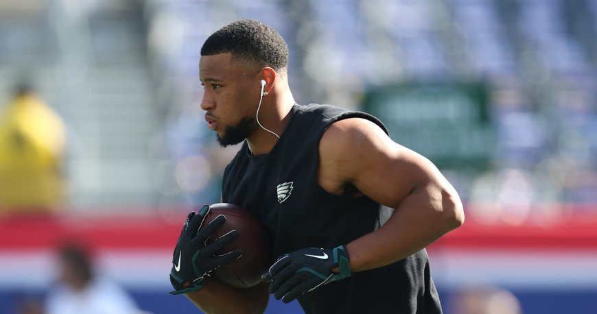 Saquon Barkley Says Giants Fans Boos a 'Compliment' in Return to MetLife with Eagles