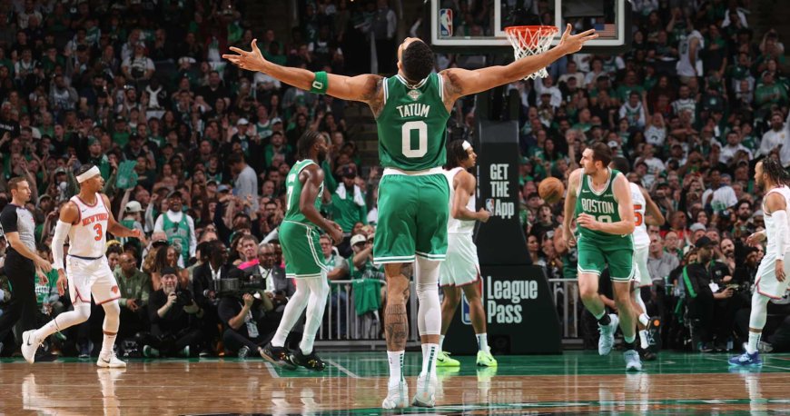 Jayson Tatum, Celtics Wow NBA Fans in Blowout Win vs. Brunson, Knicks on Banner Night