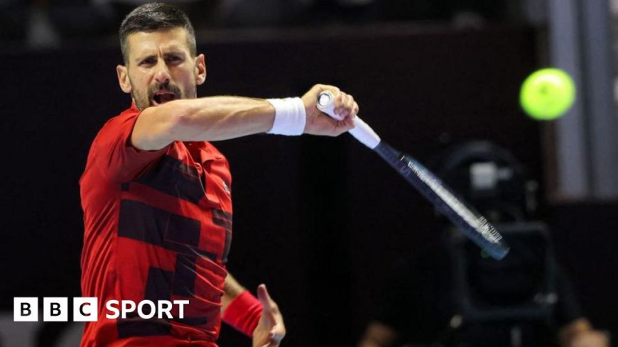 Djokovic withdraws from Paris Masters