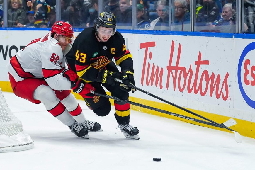 Canucks notebook: Quinn Hughes' dominance, Nils Höglander's demotion and more