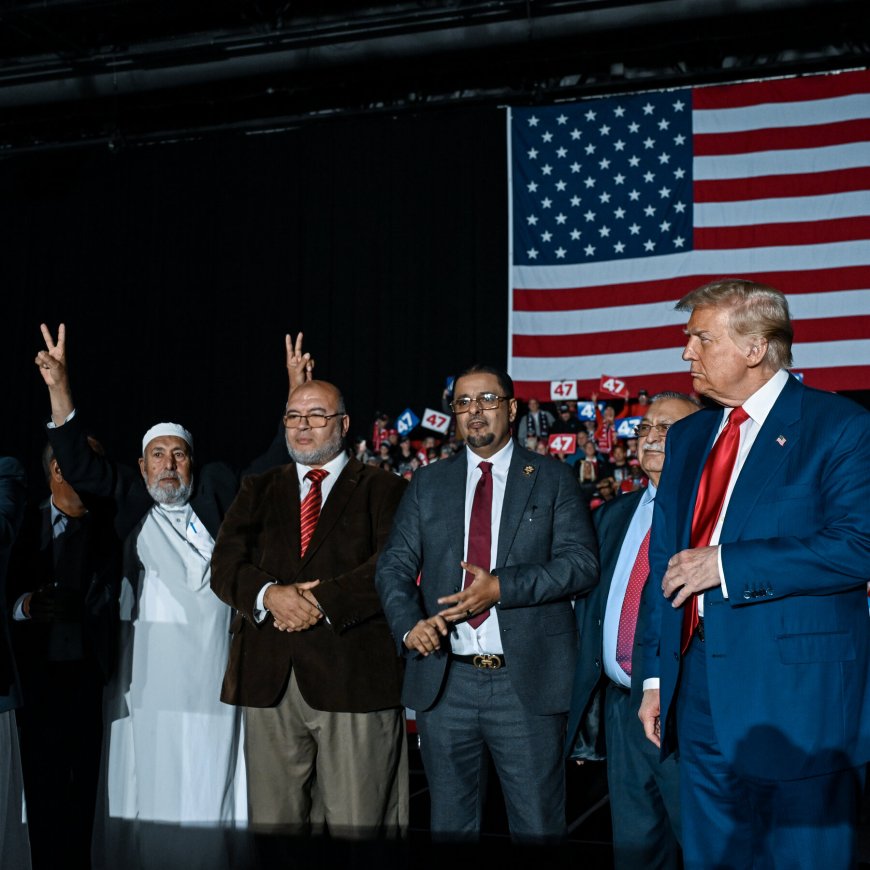 Trump Tries to Appeal to Arab and Muslim Voters