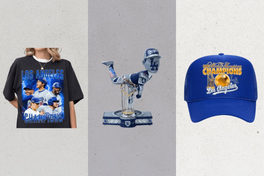 LA Wins! Here’s Where You Can Score the Best 2024 World Series Dodgers Championship Merch