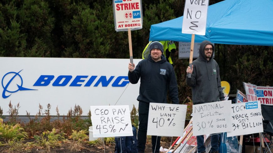 Boeing, union reach sweetened contract offer in bid to end strike, vote scheduled for Monday