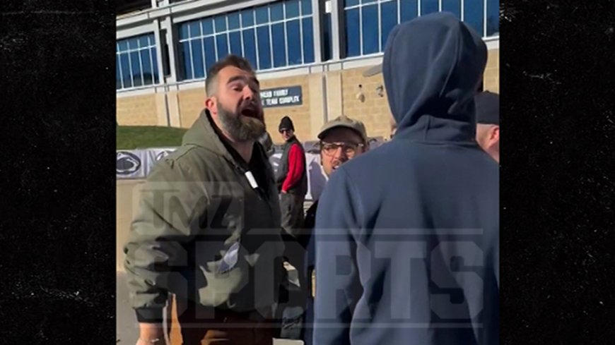 New Video Shows Jason Kelce Uses Homophobic F-Slur 3 Times in Rage