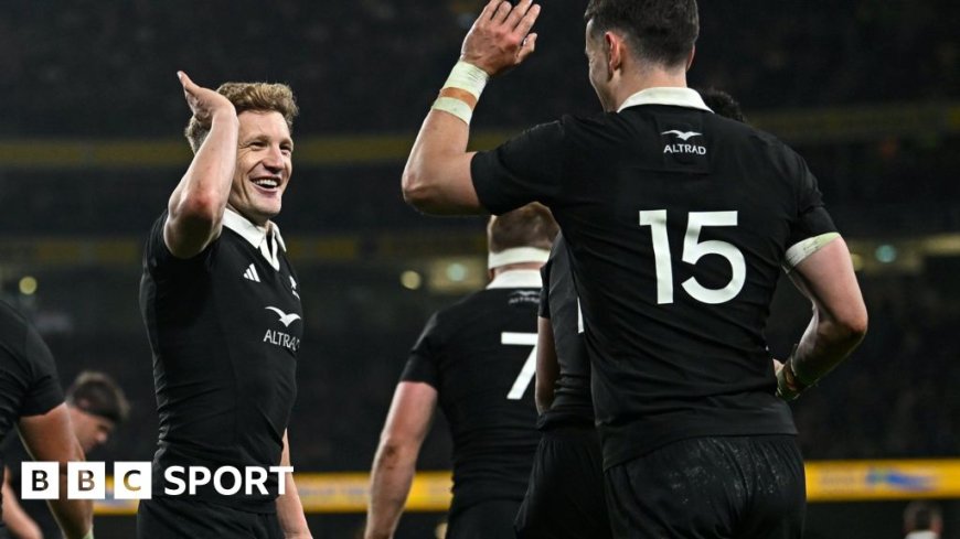 Ireland lose to NZ in first home defeat since 2021