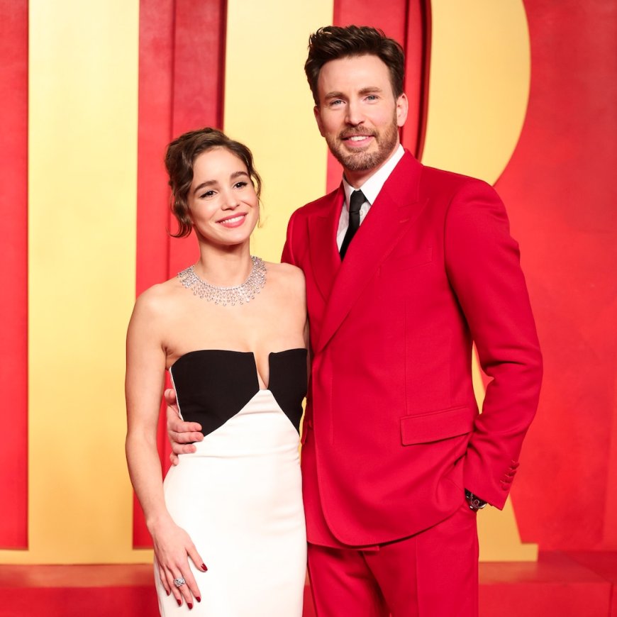 See Chris Evans' Wife Alba Baptista Show Support for Him at Premiere