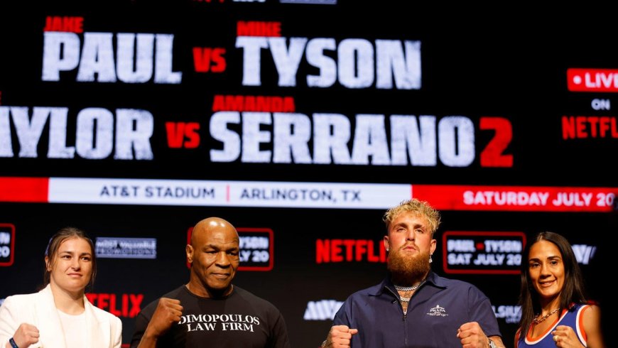 Jake Paul vs. Mike Tyson press conference: Start time, watch live stream for boxing match in Arlington, Texas