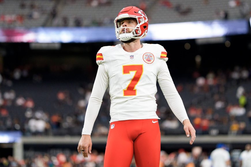 Chiefs place kicker Harrison Butker on IR, sign Jets' Spencer Shrader as fill-in: Source