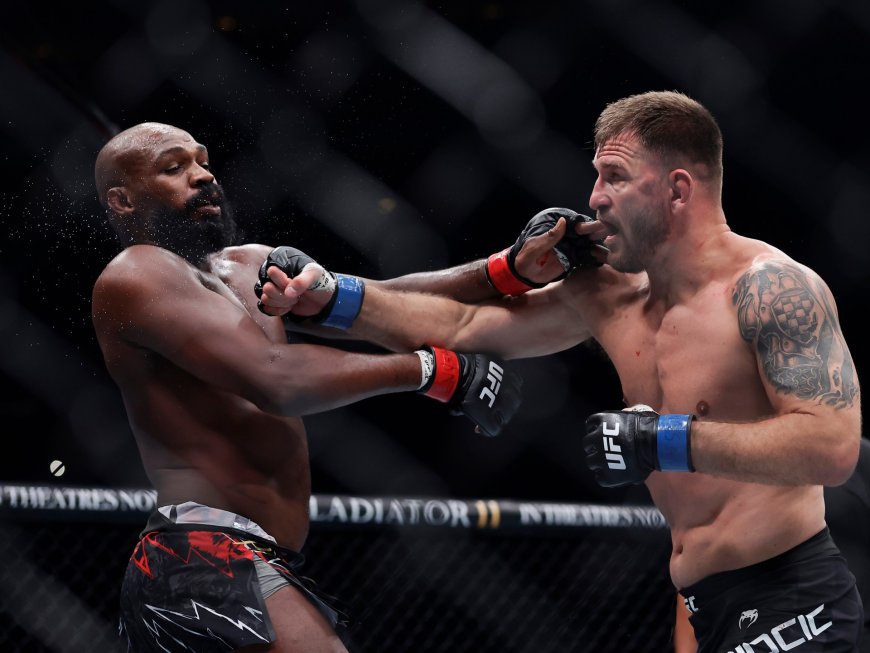 UFC 309: Jon Jones sends Stipe Miocic into retirement in front of Trump