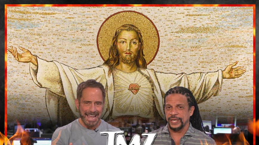 TMZ TV Hot Take: A.I. Jesus Greets Parishioners in Switzerland