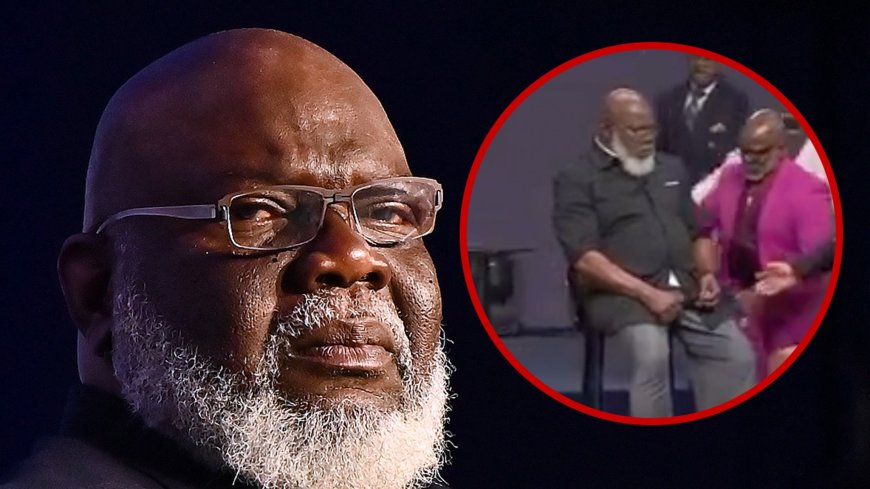 Pastor T.D. Jakes Appears to Have Medical Emergency During Sermon