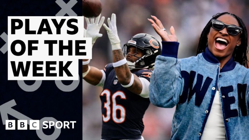 Barkley brilliance & Biles' support - NFL plays of the week