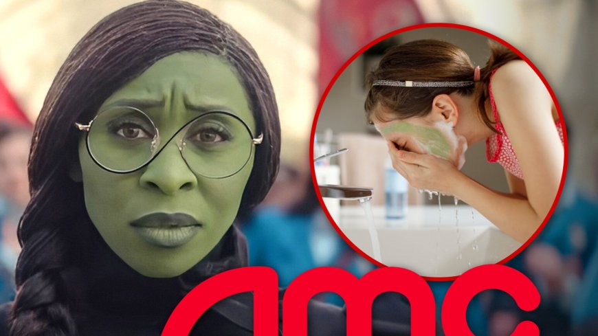 'Wicked' Face Paint Not Flying at AMC With Fans Asked to Wash Green Off