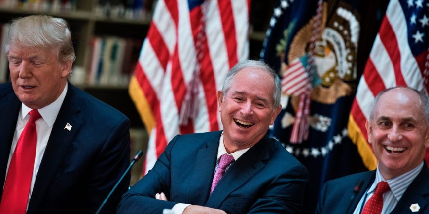 Blackstone's Steve Schwarzman was a trade negotiator for Donald Trump's first term. Here's what it took to get the president to a deal.