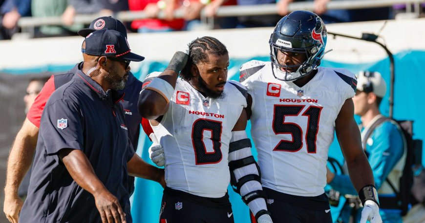 Texans' Azeez Al-Shaair Posts Apology to Trevor Lawrence After Injuring QB on Hit