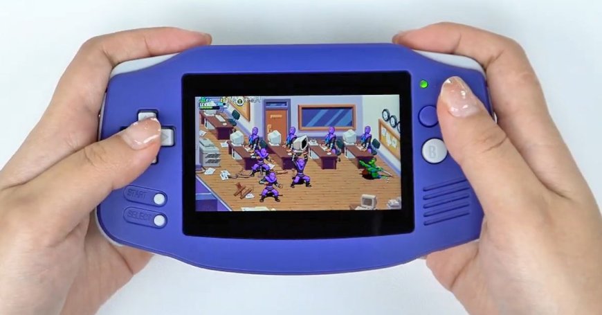 This Game Boy Advance clone could satisfy your purple taco nostalgia