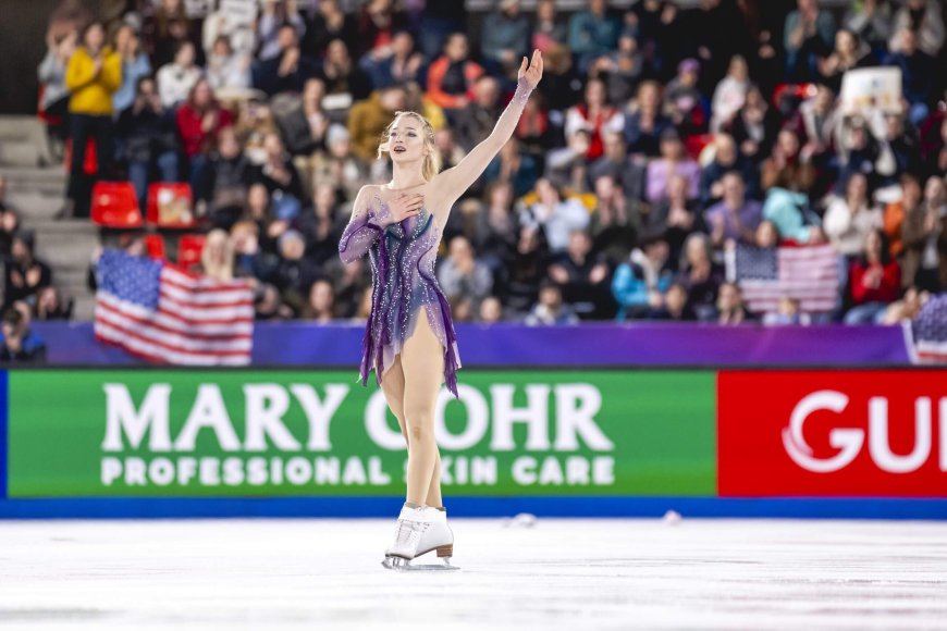 Amber Glenn wins U.S. women's figure skating's biggest title in 14 years