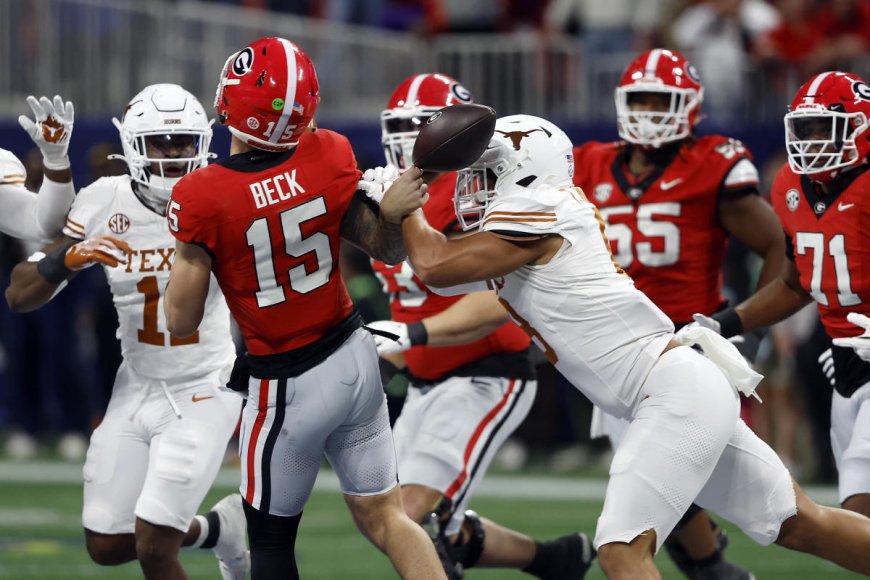 Georgia claims SEC championship in overtime against Texas, but loses Carson Beck to injury