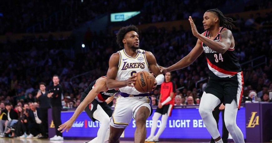 NBA News: Lakers' Bronny James Reportedly Will Make G-League Road Debut on Thursday