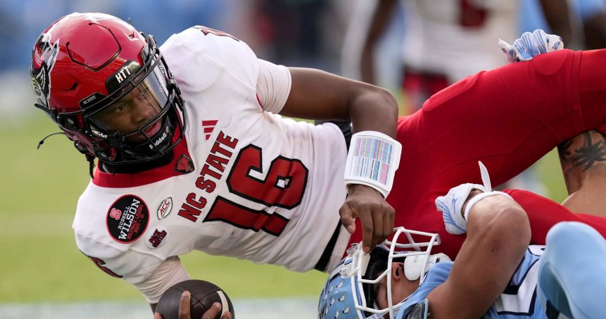 Video: NC State QB CJ Bailey Shades Bill Belichick amid Rumors Linking Icon to UNC