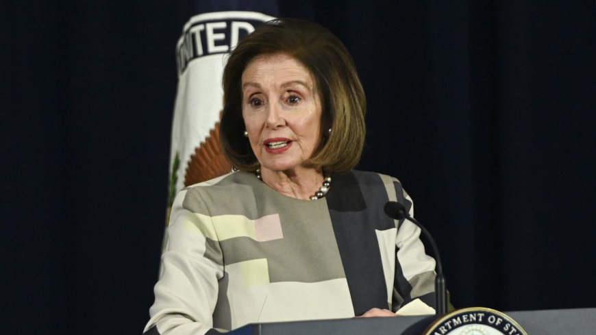 Former House Speaker Nancy Pelosi hospitalized after injury in Luxembourg