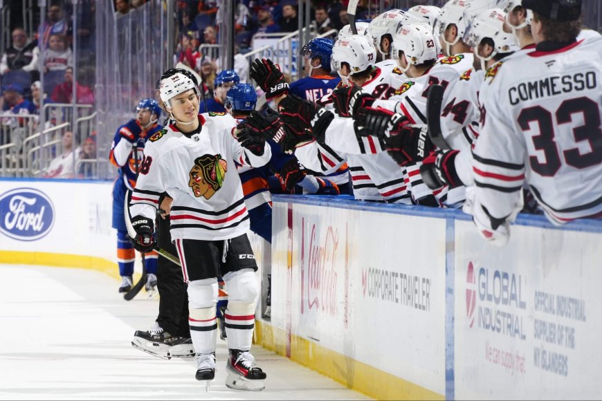 Connor Bedard back in the groove, back on the highlight reel for Blackhawks