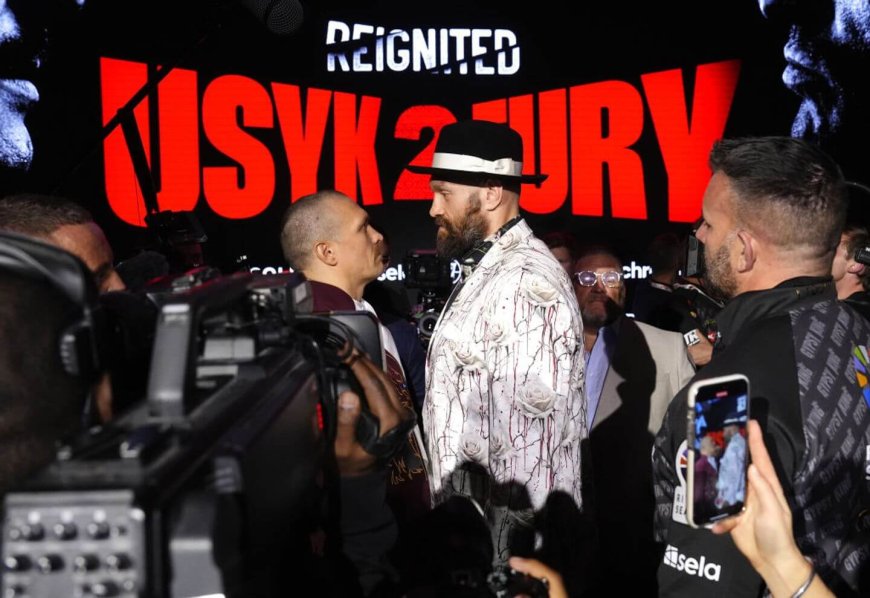 Oleksandr Usyk vs Tyson Fury live updates: Fight card results, ring walk times, predictions, latest