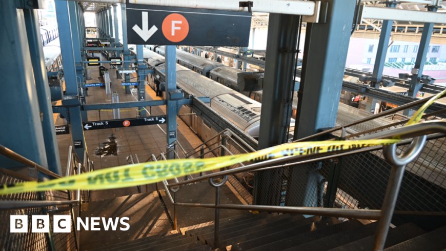 Woman dies after being set on fire on New York subway