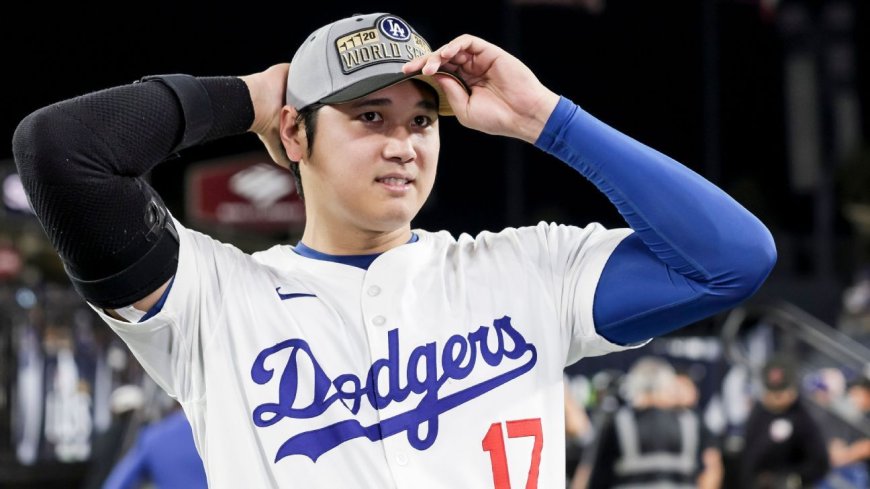 Ohtani named AP Male Athlete of Year for 3rd time